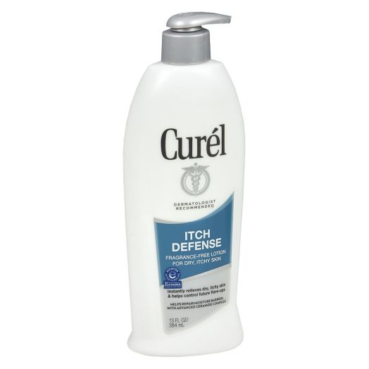 Curel Itch Defense Calming Lotion for Dry, Itchy Skin