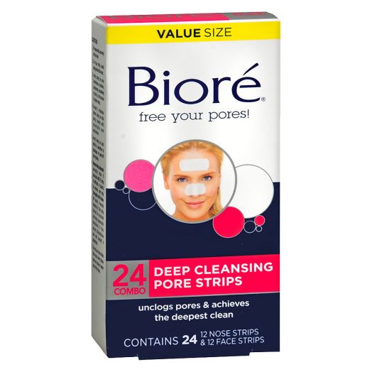 Biore Deep Cleansing Pore Strips Combo