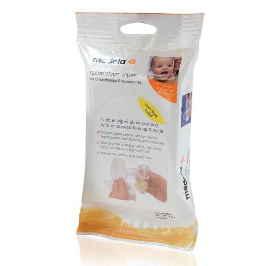 Medela Quick Clean Wipes for Breastpumps & Accessories
