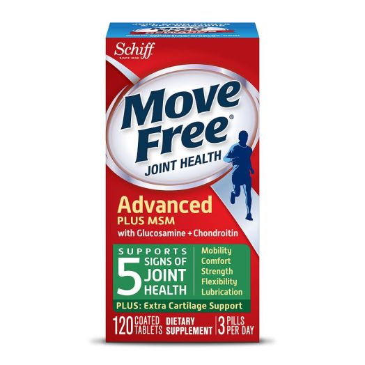 Schiff Move Free Bone & Joint Supplement, Glucosamine Chondroitin + MSM, Tablets