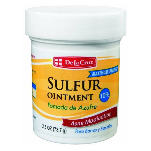 De La Cruz Sulfur Ointment 10% Acne Medication Ointment