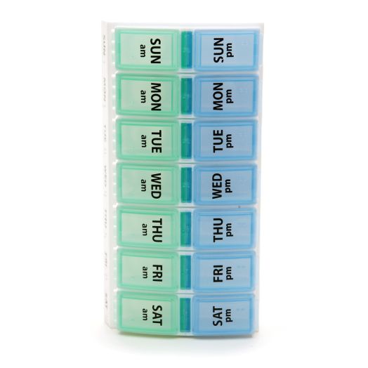 EZY Dose AM/PM Travel Pill Reminder 6/72