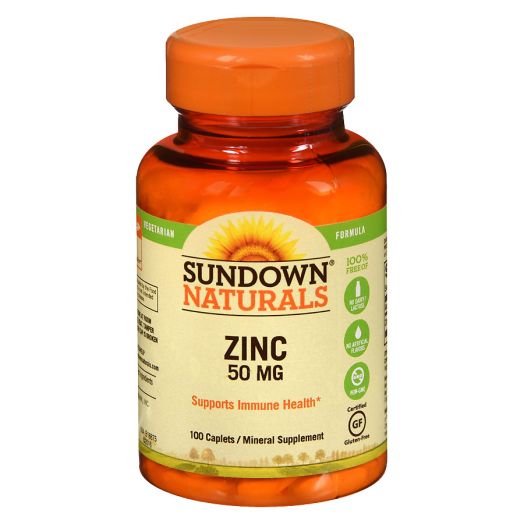 Sundown Naturals Zinc, 50mg