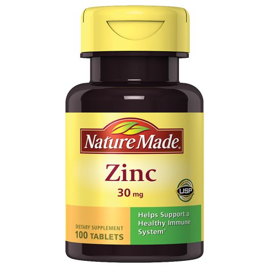 Nature Made Zinc 30 mg Dietary Supplement Tablets