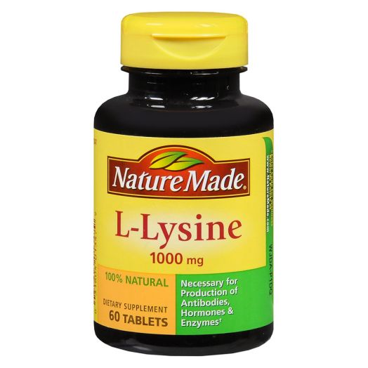 Nature Made L-Lysine 1000 mg Dietary Supplement Tablets