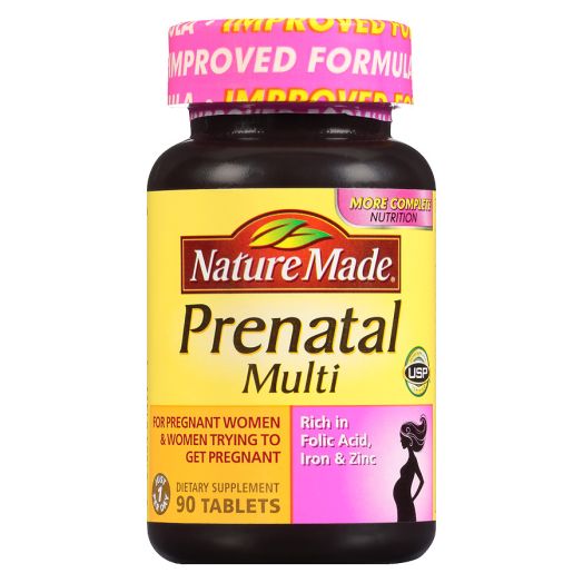 Nature Made Multi Prenatal Complete Vitamin/Mineral Dietary Supplement Tablets
