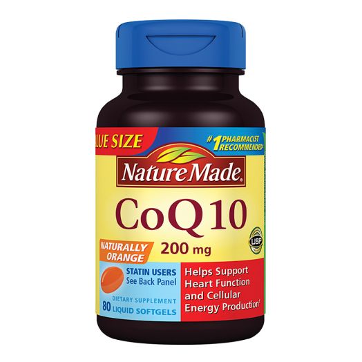 Nature Made CoQ10 200 mg Dietary Supplement Liquid Softgels