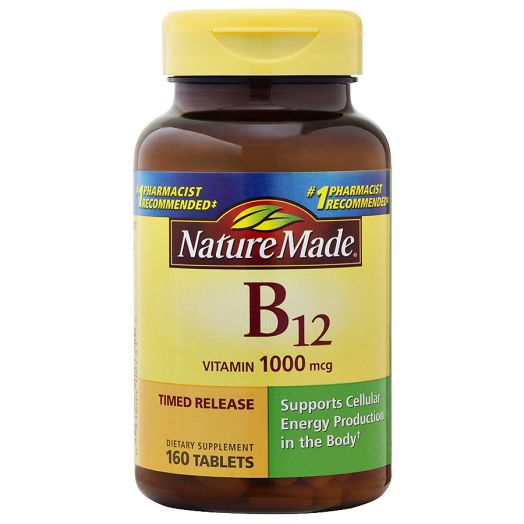 Nature Made B-12 Vitamin 1000 mcg Dietary Supplement Tablets
