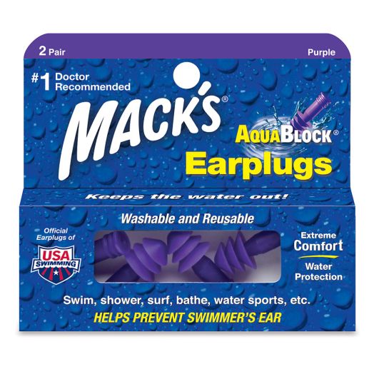 Mack's AquaBlock Earplugs