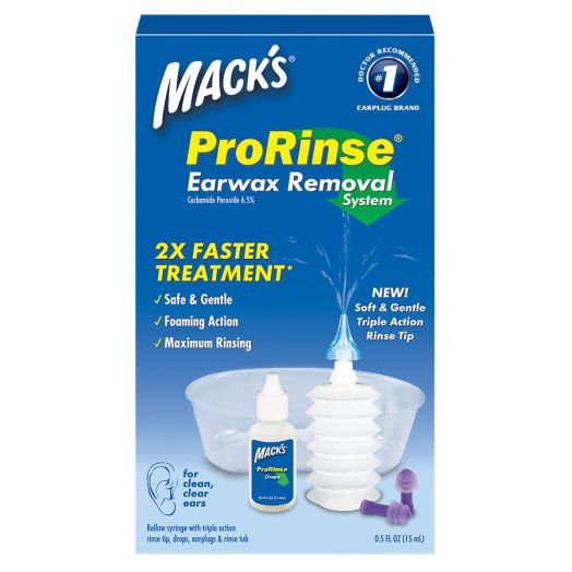 Mack's Pro Rinse Earwax Removal Kit