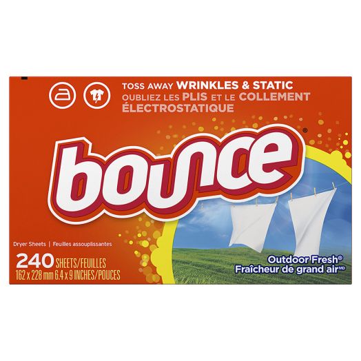 Bounce Fabric Softener Dryer Sheets Outdoor Fresh
