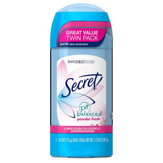Secret Invisible Solid Antiperspirant & Deodorant Powder Fresh