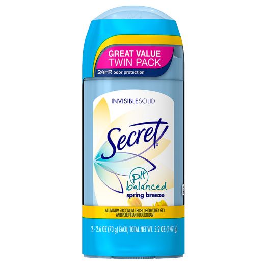 Secret Invisible Solid Antiperspirant & Deodorant Spring Breeze