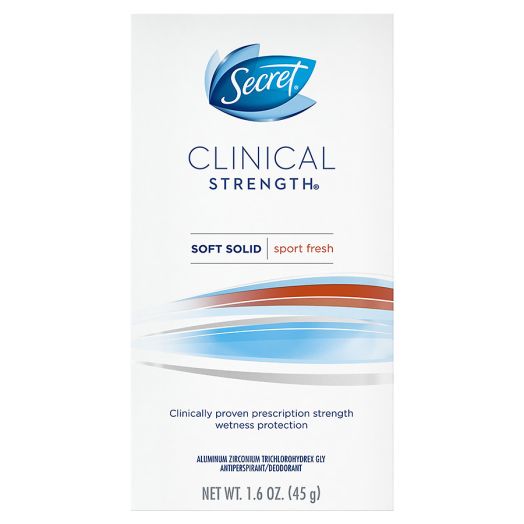 Secret Clinical Strength Antiperspirant & Deodorant Advanced Solid Marathon Fresh
