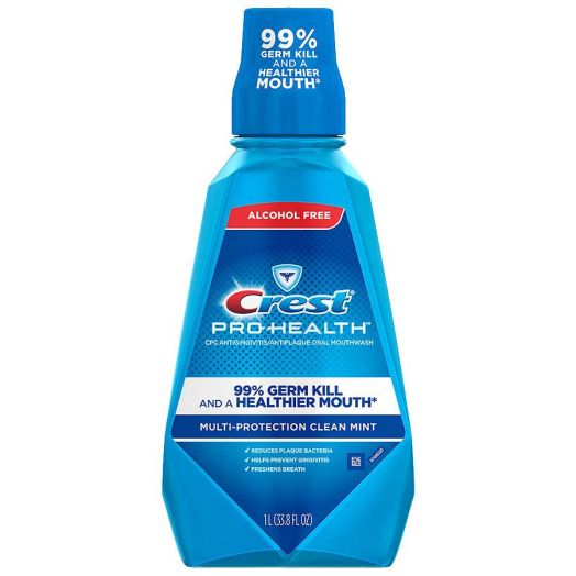 Crest Pro-Health Multi-Protection Mouthwash Refreshing Clean Mint