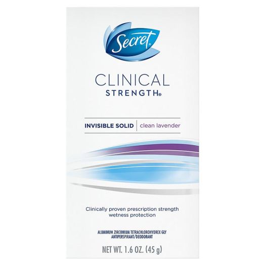Secret Clinical Strength Invisible Solid Antiperspirant & Deodorant Ooh-La-La-Lavender