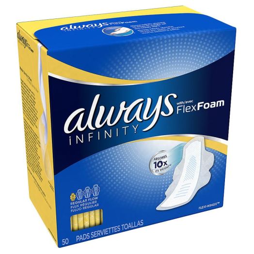 Always Infinity Pads Regular with Flexi-Wings