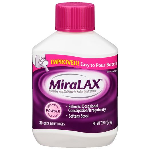 MiraLAX Laxative Powder Unflavored