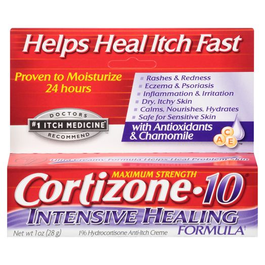 Cortizone 10 Intensive Healing Formula 1% Hydrocortisone Anti-Itch Creme