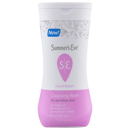Summer's Eve Cleansing Wash for Sensitive Skin Island Splash