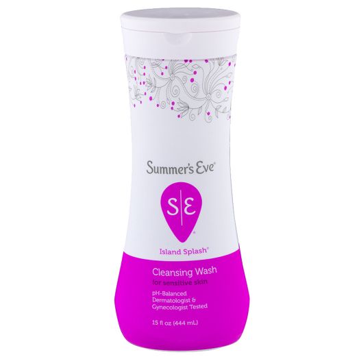 Summer's Eve Cleansing Wash for Sensitive Skin Island Splash