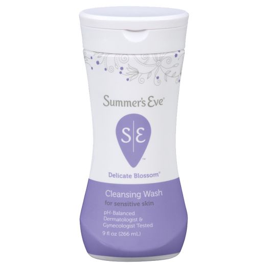 Summer's Eve Cleansing Wash for Sensitive Skin Delicate Blossom