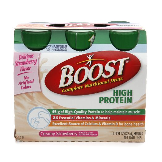 Boost High Protein Complete Nutritional Drink Creamy Strawberry