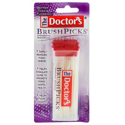 The Doctor's Brush Picks Interdental Toothpicks 120 Each