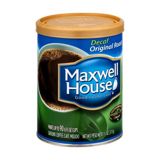 Maxwell House Ground Coffee Decaf Original Roast