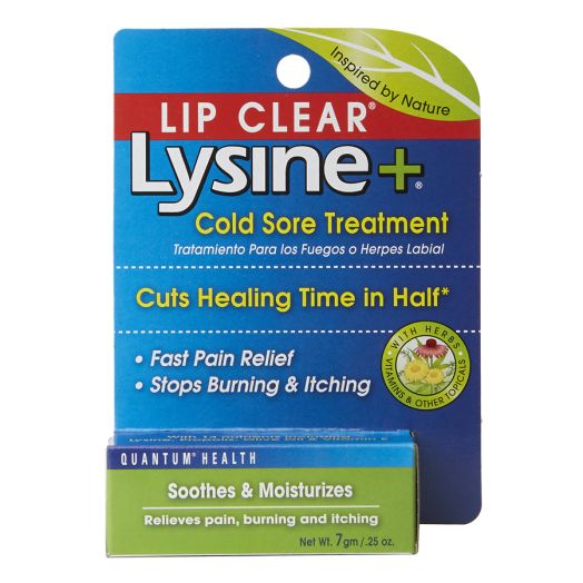 Quantum Health Lip Clear Lysine + Cold Sore Treatment Ointment