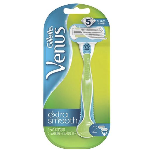 Gillette Venus Embrace Razor System Blue/Green