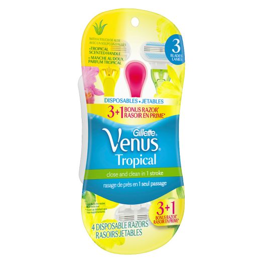 Gillette Venus Disposable Women's Razor Tropical