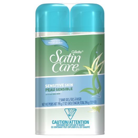 Gillette Satin Care Sensitive Skin Shave Gel for Women