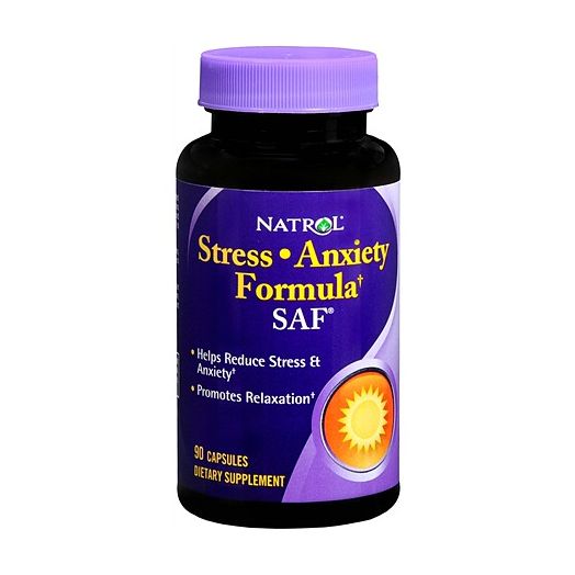 Natrol Stress Anxiety Formula Dietary Supplement Capsules