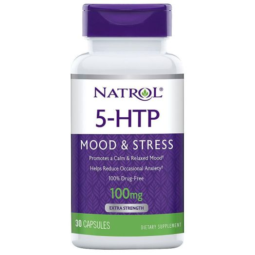 Natrol 5-HTP 100 mg Double Strength Capsules
