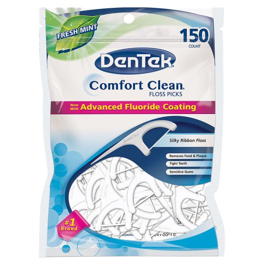 DenTek Comfort Clean Floss Picks Cool Mint