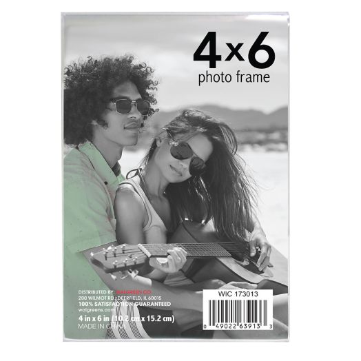 Home Elements Picture Frame 4 inch x 6 inch Clear
