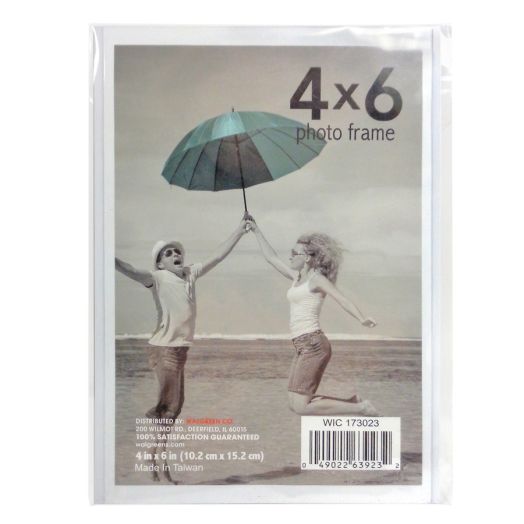 Home Elements Magnetic Picture Sleeve 4 inch x 6 inch Clear