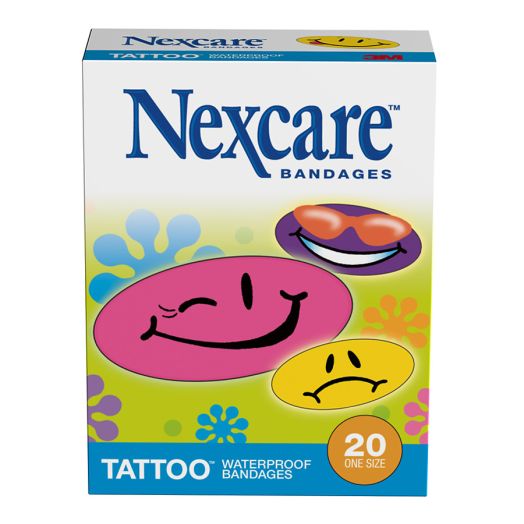 Nexcare Waterproof Tattoo Bandages