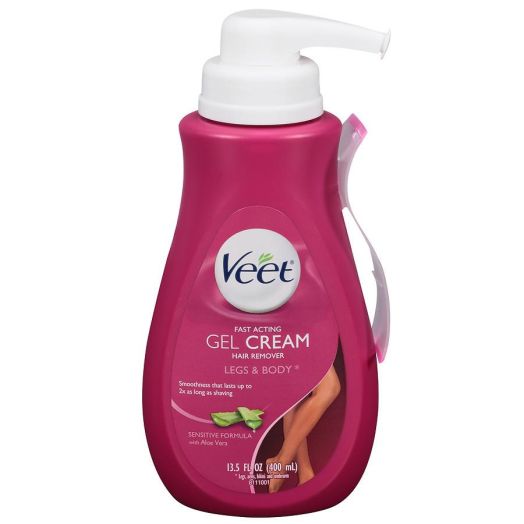 Veet Hair Remover Fast Acting Gel Cream, Sensitive Skin Formula
