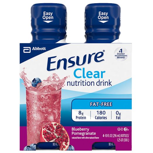 Ensure Active Ensure Clear Nutrition Drink Blueberry Pomegranate