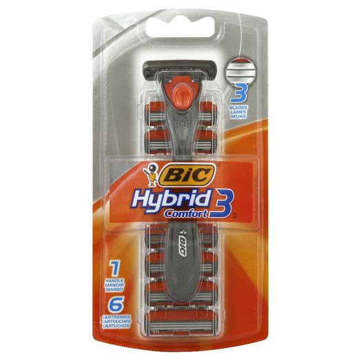BiC Hybrid Advance Disposable Razor System