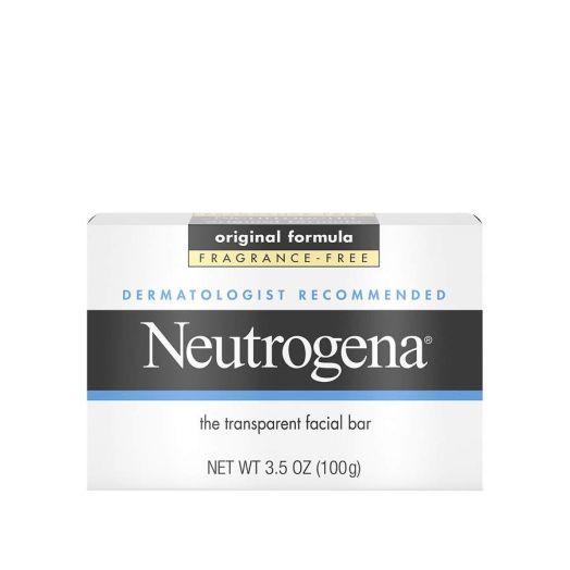 Neutrogena Transparent Facial Bar Soap, Face Wash & Cleanser Fragrance Free