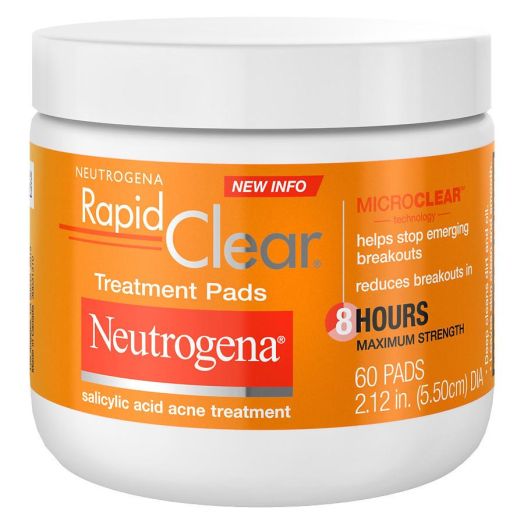 Neutrogena Rapid Clear Maximum Strength Acne Treatment Pads