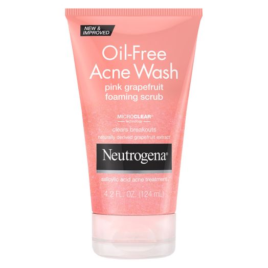 Neutrogena Oil-Free Acne Wash Pink Grapefruit Foaming Scrub