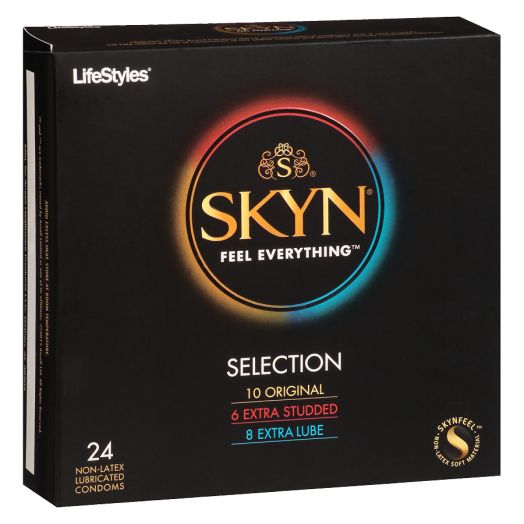 LifeStyles Skyn Selection Non-Latex Lubricated Condoms