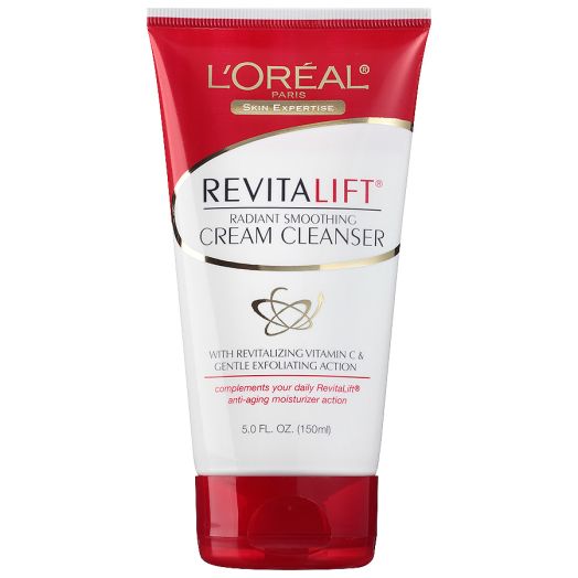 L'Oreal Paris Revitalift Radiant Smoothing Wet Facial Cream Cleanser
