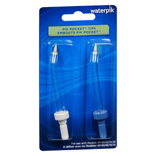 Waterpik Pik Pocket Tips for  Classic Water Flosser Models WP 60/65/70/72/75
