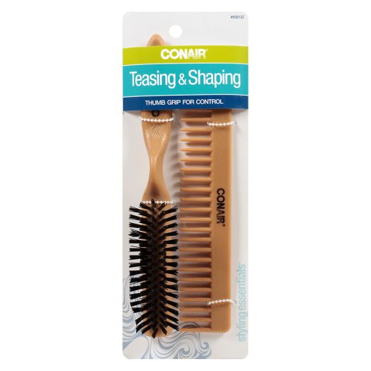 Conair Brush Styling Essentials Brush and Comb Set