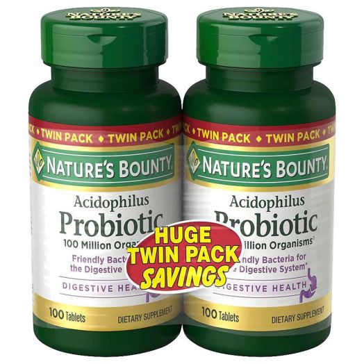 Nature's Bounty Acidophilus Probiotic Tablets